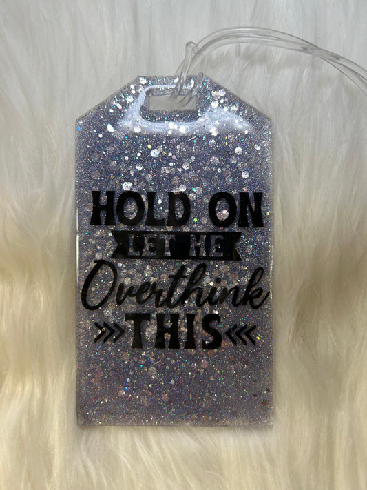 Hold on let me overthink this