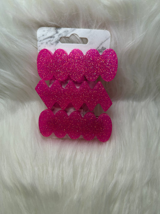 Pink Barrettes