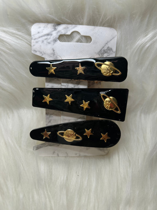 Space Barrettes