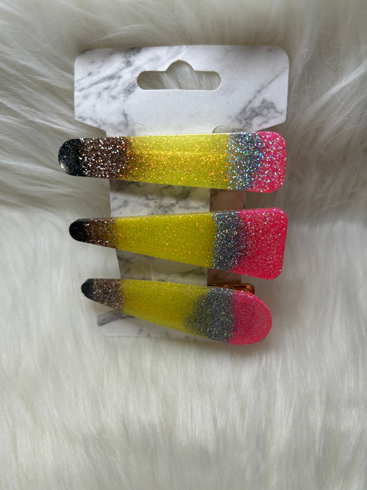 Pencil barrettes