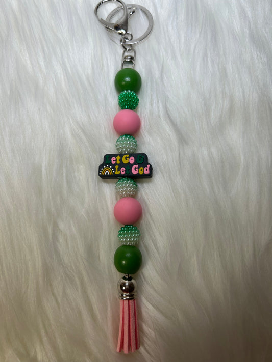 Pink and green
