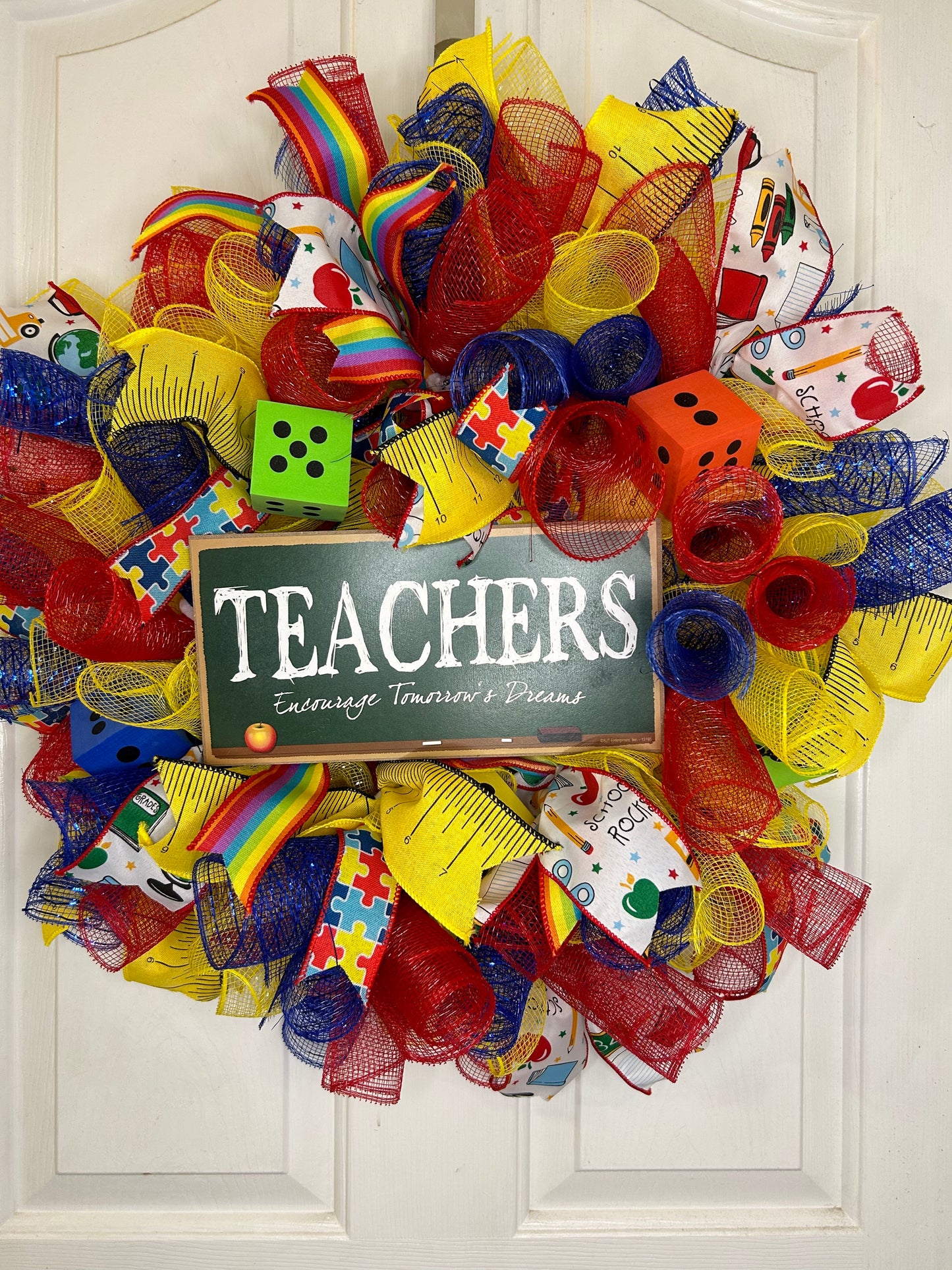 Teacher Wreath